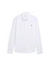 Oxford Hemd mit Logo-Stickerei white