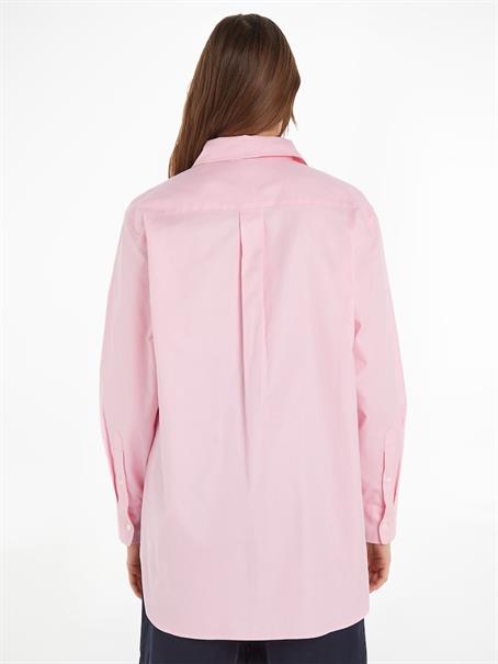 OXFORD OVERSIZED SHIRT LS iconic pink