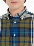 OXFORD TOMMY TARTAN BIG SF SHIRT putting green - multi