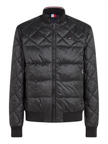 PACKABLE RECYCLED BOMBER black