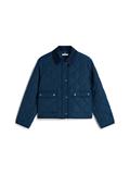 PADDED FLAG QUILTED JACKET dark night navy