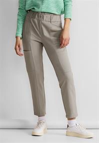 Paperbag Hose cool ivory