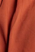 Paperbag-Hose mit Gürtel, Pima-Baumwolle rust orange
