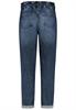 Paperbag Jeans dark blue denim d281