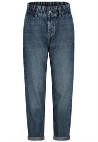 Paperbag Jeans middle blue denim m280