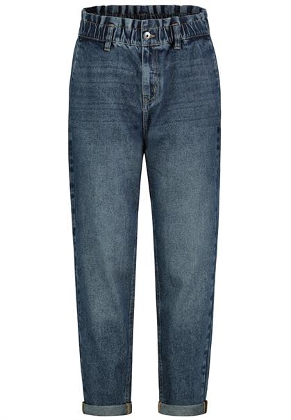 Paperbag Jeans middle blue denim m280