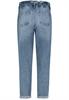 Paperbag Jeans middle blue denim m293