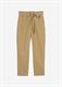PAPERBAG-PANTS AUS VISKOSE-LEINEN-MIX sandy beach