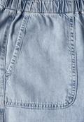 Paperbag Wide Leg Jeans light blue washed