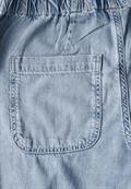 Paperbag Wide Leg Jeans light blue washed