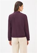 Papertouch Blouson mulberry red