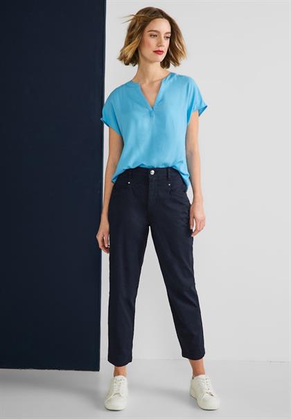 Papertouch Casual Fit Hose deep blue