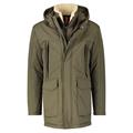 PARKA KONFEKTION moss green melange