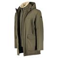 PARKA KONFEKTION moss green melange