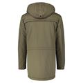 PARKA KONFEKTION moss green melange