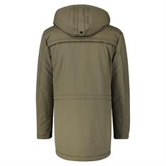 PARKA KONFEKTION moss green melange