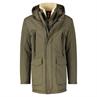 PARKA KONFEKTION moss green melange