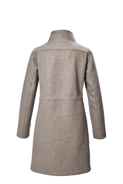 Parka mit abknöpfbarer Kapuze 00161 hellbeige
