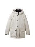 Parka mit abnehmbarer Kapuze beige alfalfa