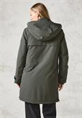 Parka mit abnehmbarer Kapuze golden khaki