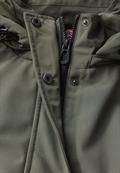 Parka mit abnehmbarer Kapuze golden khaki