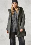 Parka mit abnehmbarer Kapuze golden khaki
