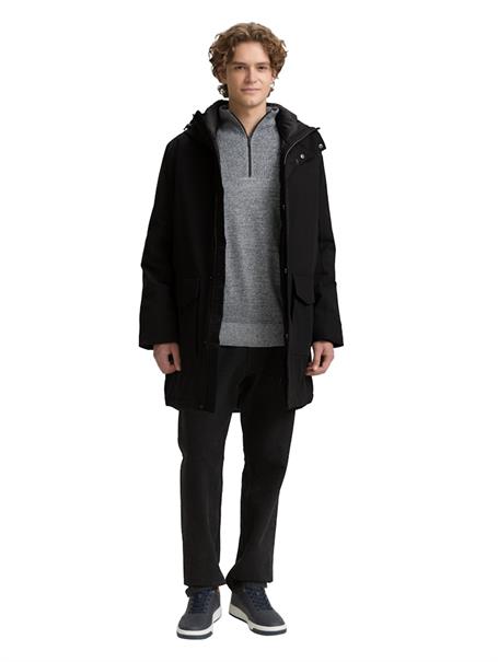 Parka mit wasserabweisender Funktion black