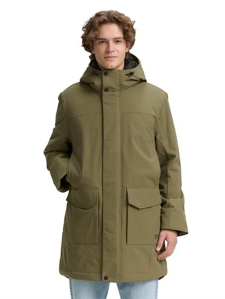 Parka mit wasserabweisender Funktion jungle soil green