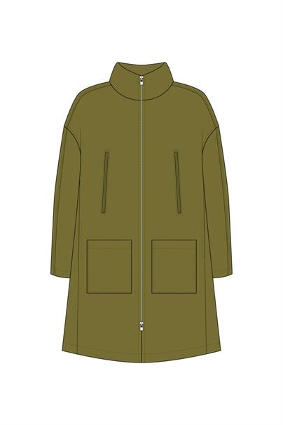 Parka oliv