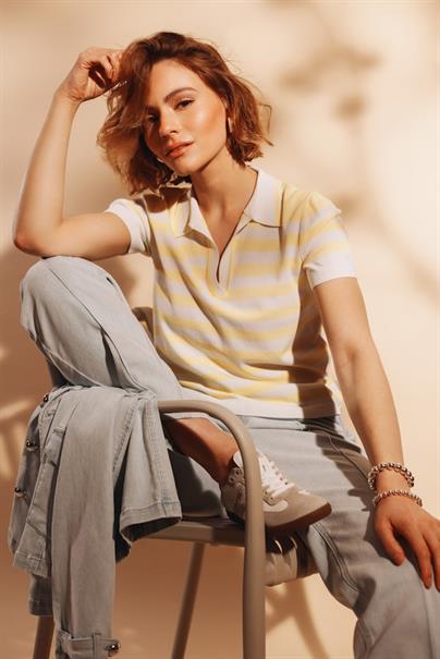 pastel yellow ringel