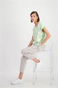 pastell green gemustert