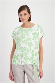 pastell green gemustert