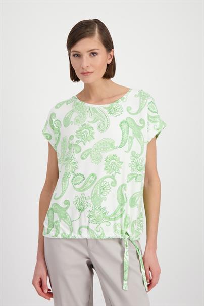pastell green gemustert