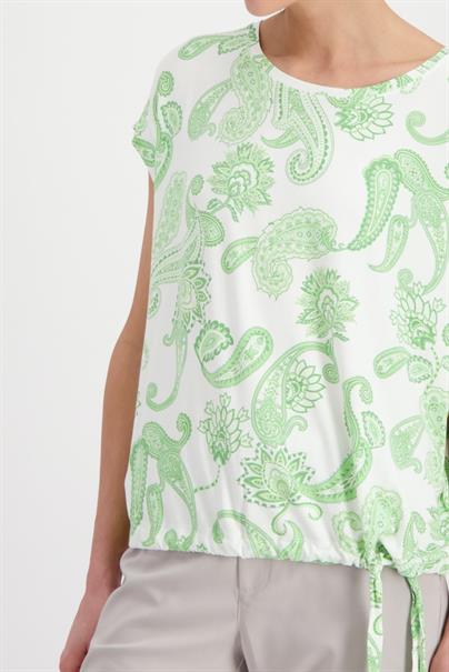 pastell green gemustert