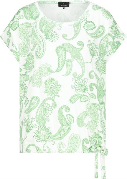 pastell green gemustert