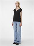 PCBILLO TEE LUREX STRIPES JRS NOOS BC black