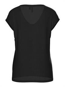 PCBILLO TEE LUREX STRIPES JRS NOOS BC black