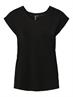 PCBILLO TEE LUREX STRIPES JRS NOOS BC black