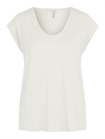 PCBILLO TEE LUREX STRIPES JRS NOOS BC bright white