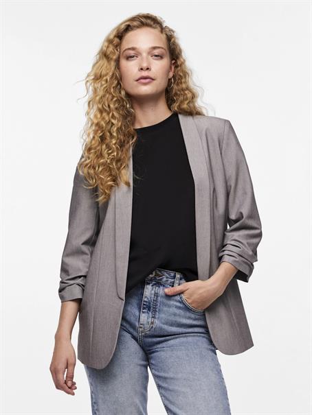 PCBOSELLA 3/4 BLAZER NOOS BC light grey melange