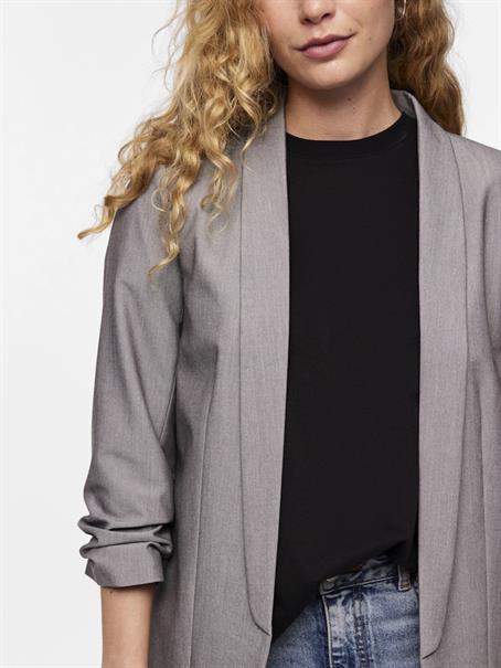 PCBOSELLA 3/4 BLAZER NOOS BC light grey melange