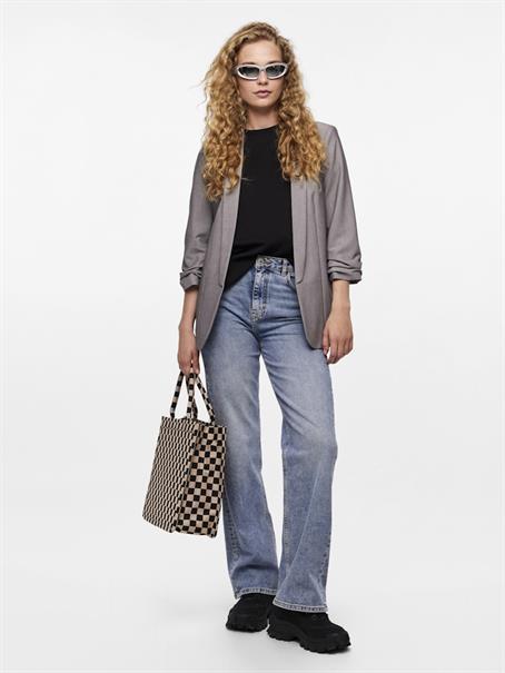 PCBOSELLA 3/4 BLAZER NOOS BC light grey melange