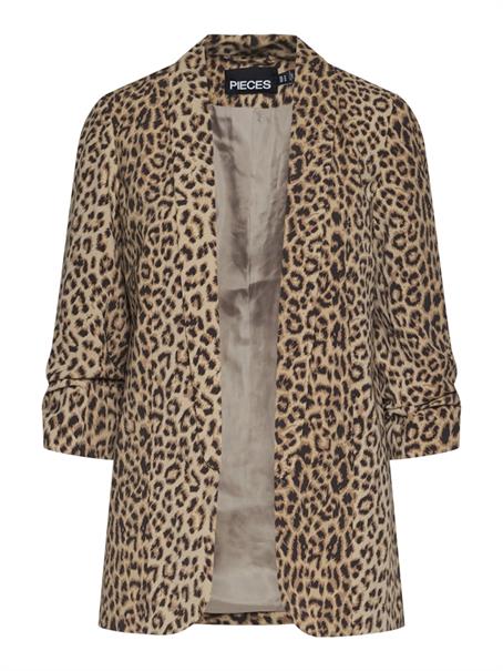PCBOSELLA 3/4 PRINTED BLAZER NOOS BC natural