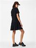 PCDISSO SS O-NECK DRESS JRS BC black