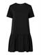 PCDISSO SS O-NECK DRESS JRS BC black
