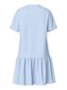 PCDISSO SS O-NECK DRESS JRS BC cashmere blue