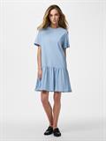 PCDISSO SS O-NECK DRESS JRS BC cashmere blue
