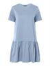 PCDISSO SS O-NECK DRESS JRS BC cashmere blue