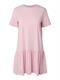 PCDISSO SS O-NECK DRESS JRS BC roseate spoonbill