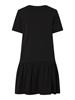 PCDISSO SS O-NECK DRESS JRS NOOS BC black